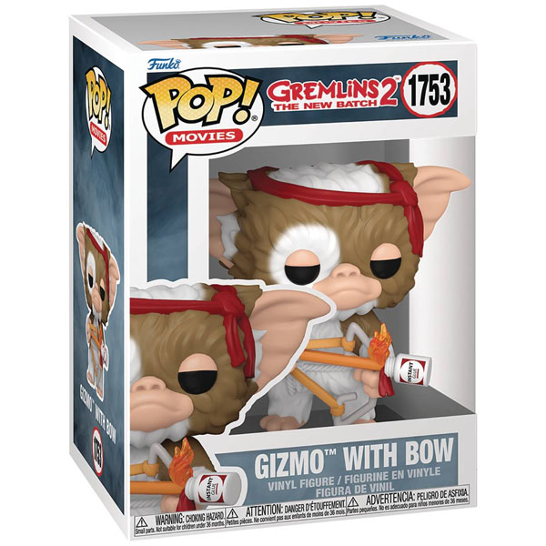 Funko POP #1753 Gremlins 2 Gizmo with Bow Figure